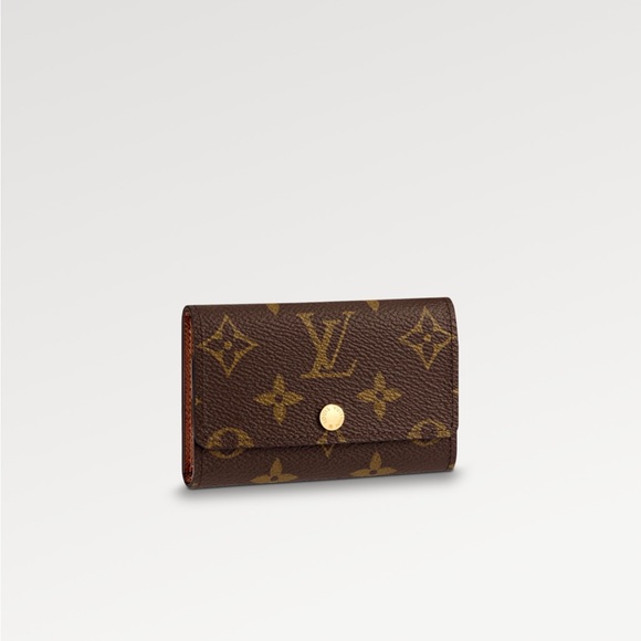 Louis Vuitton Business Checkbook Holder Monogram Canvas Brown RARE.